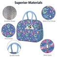 thumbnail image 4 of Womens DarkBlue Cartoon Dinosaurs Planets Pattern Lunch Box for Work,Insulated Lunch Bag for Women,Loncheras Para Mujer,Leakproof Adult Lunch Bag for Work,Beach,Travel,Picnic,Camping, 4 of 7