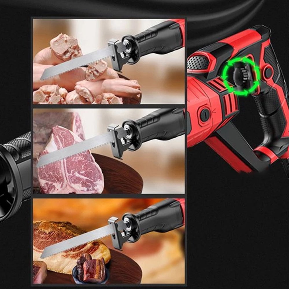 Reciprocating Saw Blade Stainless Steel Unpainted Meat Saw Blade High Strength Sharp Saw Blade for Cutting Frozen Meat Beef Turkey Bone Walmart