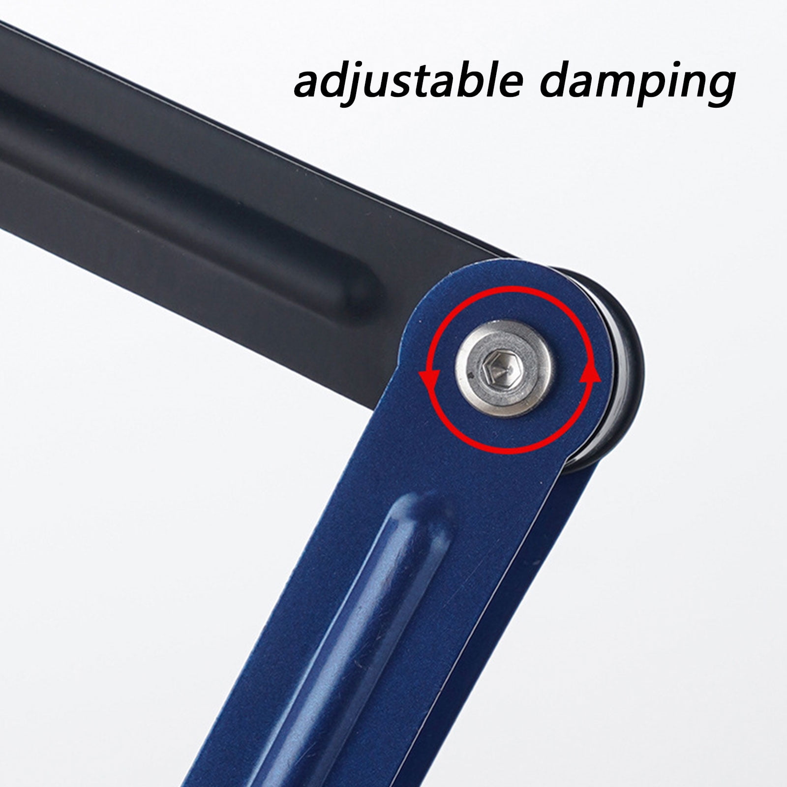 Multiple Directional Foldable Wall Mount Bracket Detachable Base Adjustable Friction Phone Stand for Vertical Horizontal