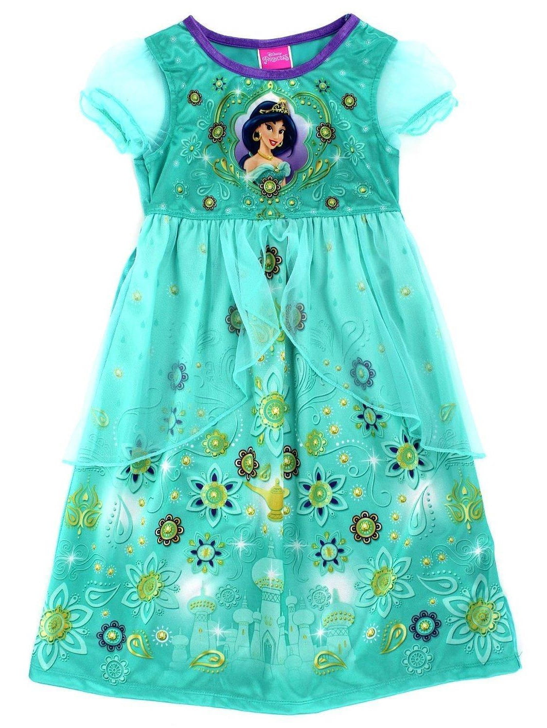 Aladdin Disney Princess Girls Fantasy Gown Nightgown