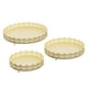 thumbnail image 5 of 3 bandejas para exhibir pasteles y cupcakes, elegantes bandejas de metal decorativas para postres, platos para servir frutas para bodas y fiestas., 5 of 8