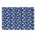 thumbnail image 1 of Ladybugs Cutting Board, Daisies Pattern with Spring Bugs Blooming Nature Illustration, Decorative Tempered Glass Cutting and Serving Board, Small Size, Vermilion Navy Blue, by Ambesonne, 1 of 1