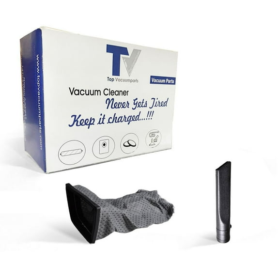 Replacement Part For Hoover C2094 Portapower, S1015, S1015-030, S1015-075, S1029, S1029-075, S1049, S1049-022, S1049-060 Canister Vacuum Cleaner Cloth Bag With Crevice Tool