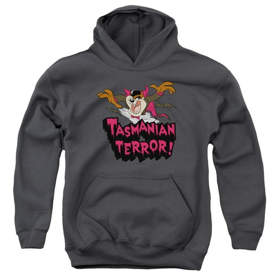 Looney Tunes - Taz Terror - Youth Hooded Sweatshirt - Medium