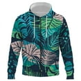thumbnail image 1 of Sudadera con capucha y cremallera de primavera y otoño con hojas de jungla para hombres, mujeres y niños, sudaderas con estampado 3D, ropa de calle, jersey para niños, camisetas para niños, 1 of 6
