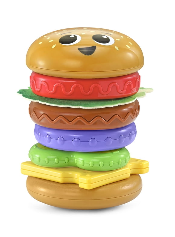 LeapFrog 4-in-1 Learning Hamburger Stacking Baby Toy