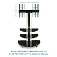 thumbnail image 6 of Mount-It! Speaker Stands for Home Theater 5.1 Channel Surround Sound System Satellite Speaker, 6 of 8
