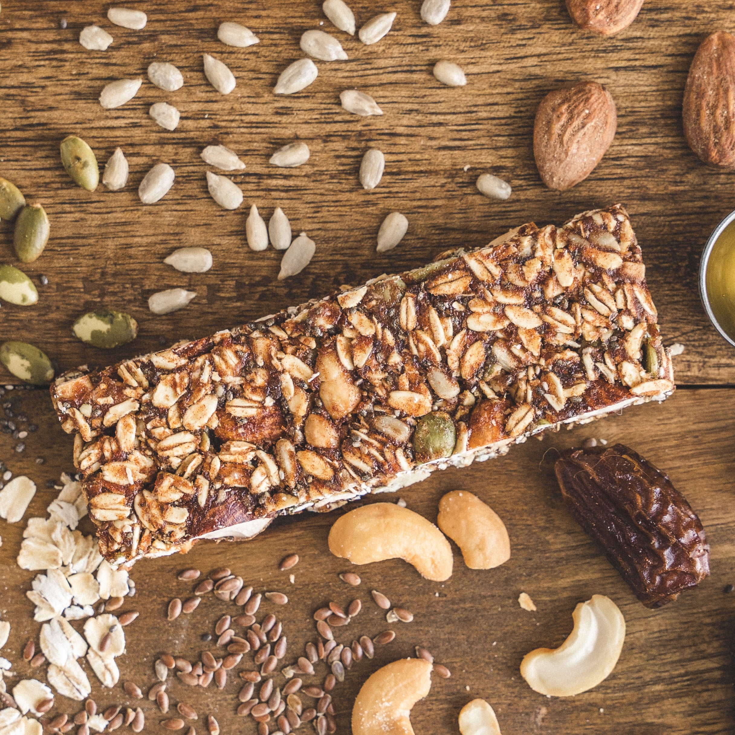 BAR-U-EAT Gluten-Free, Organic, Soft & Chewy Energy Bar. Whole Food Ingredients | Compostable Packaging | No Artificial Sugar | Healthy Snacks (Variety 12 Pack)