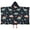 Dark Blue Dinosaurs-1, variant on Dark Blue Dinosaurs Space Pattern Hooded Bath Towel,50"x30" for Ages 3 To 12 Kids, Quick Dry Lightweight Soft Microfiber Hood Beach Towel Cover Up for Kids