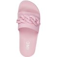 thumbnail image 3 of INC Womens Peymin 70  Comfort Fit Chain Pool Slides, 3 of 3