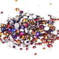 thumbnail image 2 of Xihbxyly Almacén de liquidación Bolsa de joyería para decoración de uñas, mezcla de diamantes de imitación para decoración de uñas, cristal plano, 1440 piezas, 2 of 2