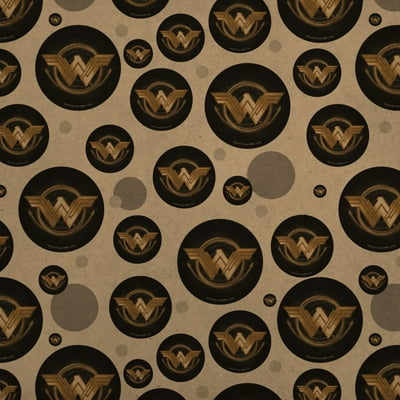 Wonder woman christmas store wrapping paper