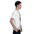 thumbnail image 2 of Cute Kitten T-Shirt for Men Cotton 100% Summer Tops Women Fashion Casual Short Sleeves Round Collar Short-Sleeve Couple Top Tees, 2 of 6