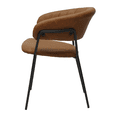 thumbnail image 2 of Set de 2 Sillas Caceres para Comedor Jardin, Oficina, Hogar, Madera Solida Café Mundo In SILL0903738CAFE, 2 of 7