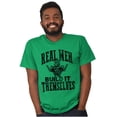 thumbnail image 5 of Real Men Build Auto Mechanic Life Men's Graphic T Shirt Tees Brisco Brands X, 5 of 6