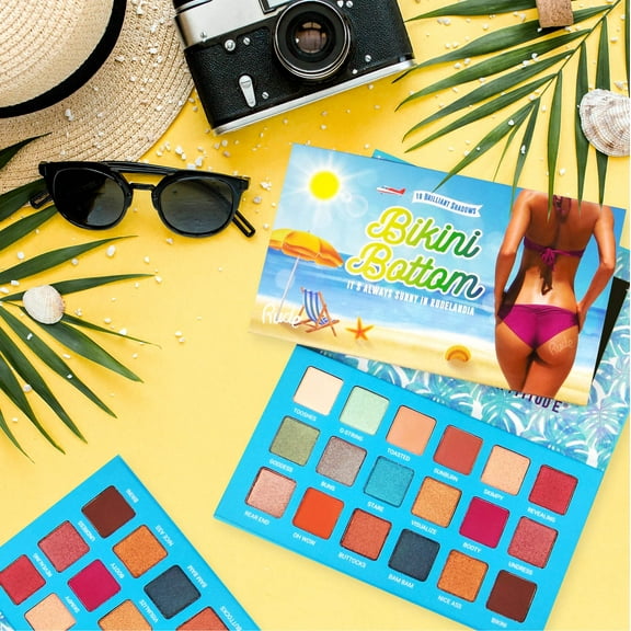 RUDE COSMETICS Bikini Bottom 18 Eyeshadow Palette