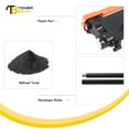 thumbnail image 5 of Toner Bank TN450 Toner Cartridge and DR420 Drum Unit Set Compatible for Brother TN-450 DR-420 MFC-7360N HL-2240 DCP-7060D DCP-7065DN HL-2275DW, 5-Pack (4 x TN450 Toner + 1 x DR420 Drum), 5 of 8