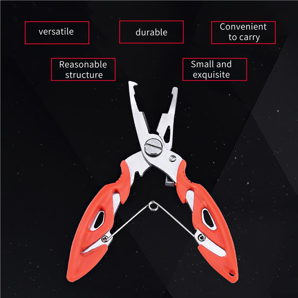 DOITOOL 2-Pack Fishing Scissors – Multi-Function Stainless Steel Wire Cutters For Hook Removal & Line Cutting