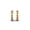 Rose, variant on Pure Elegance Milgrain Hoop Earring Gift For Women Round Cut Blue Sapphire 14K Yellow Gold Over 925 Silver