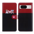 thumbnail image 2 of Compatible with Google Pixel 8 Cute Animals Pattern Wallet Case with Card Slots Flip Cover, 2 of 5
