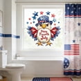 thumbnail image 6 of SLYNSHome 4th of July Eagle Window Clings Cute Patriotic American Flag Eagle Memorial Day Stickers Decal USA Memorial Day Veterans Day Home Kitchen Decor, 6 of 8
