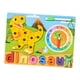 thumbnail image 5 of Tablero de dibujo de juguete Montessori, rompecabezas de animales de madera, rompecabezas de madera, alfabeto dinosaurio, 5 of 9