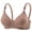 Khaki, variant on Womens Bralettes No Underwire Wireless Full Coverage Wire Free Comfort Breathable Supportive Everyday Bras