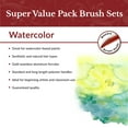 thumbnail image 3 of Royal & Langnickel - 10pc Super Value Synthetic Watercolor Artist Brush Set, 3 of 8