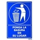 thumbnail image 1 of Letrero Basura En Su Lugar Proteccion Civil 1 Pieza Surtek SURTEK SES15, 1 of 3