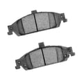 thumbnail image 2 of CarLights360 For Pontiac Grand Am 1999-2005 Disc Brake Pads Front | Ceramic Friction | Without Clips Option | Without Hardware Option, 2 of 4