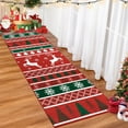 thumbnail image 2 of Haperlare Christmas Area Rugs 2x8 Hallway Rug, Washable Rug Xmas Decorative Boho Accent Rugs Non-Slip Indoor Carpet for Living Room Bedroom Holiday Decor, Red, 2 of 7