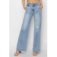 thumbnail image 5 of Risen Jeans - High Rise Double Button Wide Leg Jeans (32.5" Inseam) - RDP5765, 5 of 8
