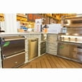 thumbnail image 2 of Hestan Agdr16 16" Wide Double Storage Drawer From The Hestan Outdoor Series - Stainless, 2 of 2