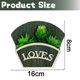 thumbnail image 2 of Flores artificiales, flores artificiales, bonsáis pequeños y carnosos, adornos creativos, plantas verdes artificiales, plantas en macetas, 2 of 5