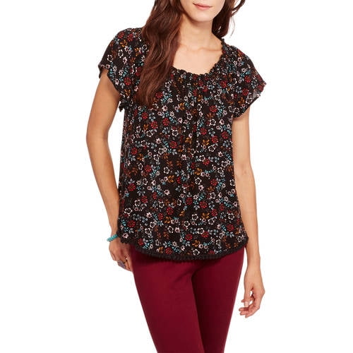 juniors peasant tops