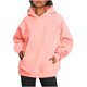 thumbnail image 1 of ¡Ahorra en liquidación! Sudadera deportiva Umfun para mujer, informal, de manga larga, con cremallera y bolsillo, color rosa, talla L, 1 of 5