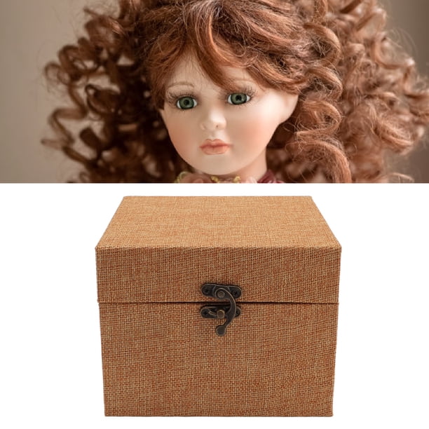 Estuche De Almacenamiento Para Cabeza De Muñeca, Caja Protectora Articulada Con Bola, Estuche Para Galletas De Navidad Para Cabeza De Muñeca A Escala 1/3