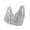 Gray bras, variant on Open Closure Bras for Women Plus Size Full Figure Push up Wirefree Bralettes Ladies Comfort Lace Lightly Seamless Bra Underwear