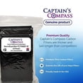 thumbnail image 2 of Captains Compass Replacement FLT4825 Carbon Pre Filter B 4-Pack for use with The GermGuardian AC4800 Series (4), 2 of 5