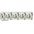 thumbnail image 3 of Ambesonne Fashion Fabric by the Yard Upholstery, Shopping Biking Style Art, 2 Yards, Pale Maroon Cream, 3 of 5