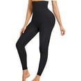 thumbnail image 6 of yuksok Compression Legging Tights for Women Body Shaper Stylish and comfortable shaping L Black, 6 of 9