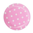 thumbnail image 5 of WHAMVOX Colored Dot Disposable Plates for DIY Christmas Decorations Assorted Color 7 inch Plastic, 5 of 8