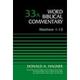 thumbnail image 2 of Word Biblical Commentary Matthew 1-13, Volume 33a: 33, (Hardcover), 2 of 2