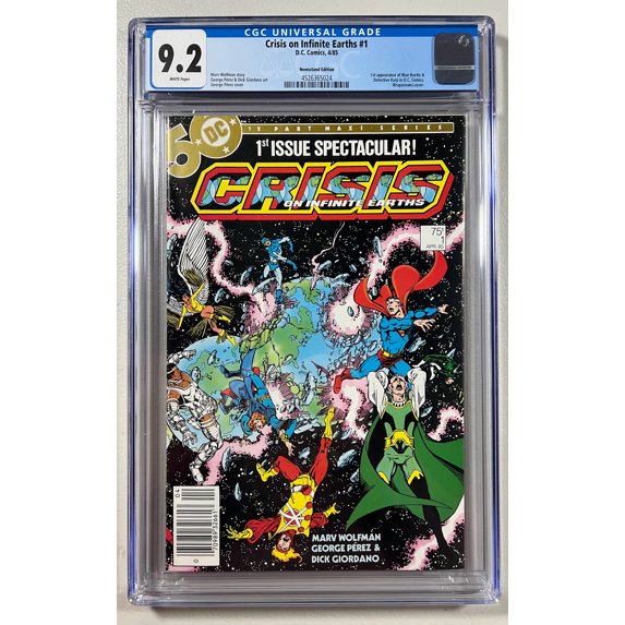 Crisis on Infinite Earths #1 - CGC 9.2 Comic Book