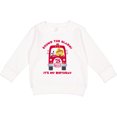 thumbnail image 2 of Inktastic Fire Truck 3rd Birthday Boy Toddler Sweatshirt, 2 of 4