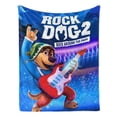 thumbnail image 2 of Perro Rockero anti-pilling, suave, ligera, esponjosa y acogedora de lujo para hogar y cocina – Perfecta para niños y adultos, 100 x 150 cm, 2 of 6