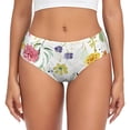 thumbnail image 1 of Fotbe Wildflowers Calzones Estampados para Mujer – Ropa Interior de Algodón, Cómoda, Suave y Elástica-Large, 1 of 6
