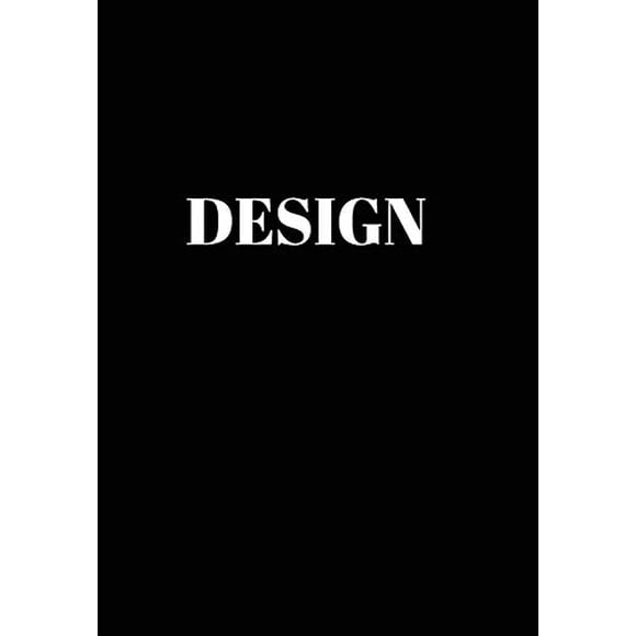 Conception: Livre de Décoration Noir Relié pour Décorer des Étagères, des Tables Basses, un Bureau, une Bibliothèque, un Salon, un Bureau, des Accents de Maison