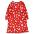 thumbnail image 4 of Cocomelon Infant and Toddler Girls Granny Gown Nightgown Red K219775CM, 4 of 7