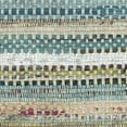 thumbnail image 5 of SAFAVIEH Montauk Darion Striped Cotton Area Rug, Aqua/Multi, 2'6" x 4', 5 of 5